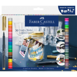 Set 30 marker Creative Faber-Castell