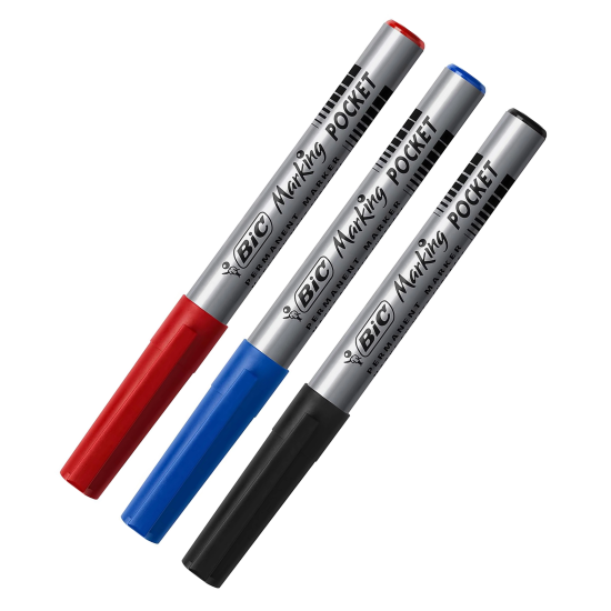 Marker Permanent Varf Rotund Bic 1445