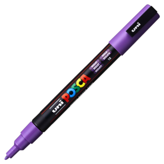 Marker varf 0.9-1.3 mm UNI Posca PC-3M