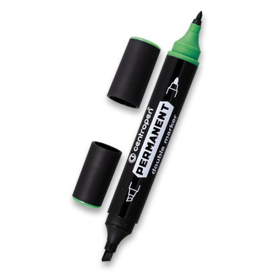 Marker permanent 2 capete Centropen 1666