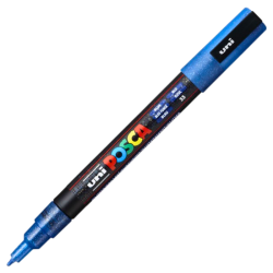 Marker cu scilipici varf 0.9-1.3 mm UNI Posca PC-3M