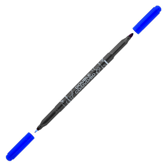 Marker CD/DVD 2 capete 0.6/2.5mm Centropen 3616